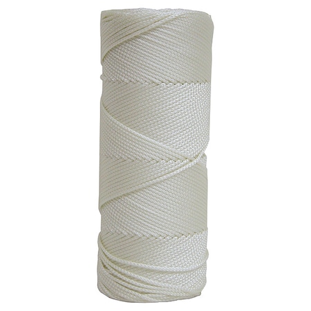 Masons Line, 500 ft, Braided Nylon, White MPN:BC340
