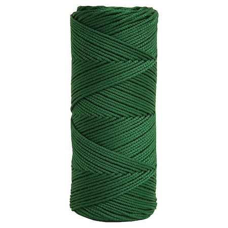 Masons Line, 500 ft, Braided Nylon, Green MPN:BC341