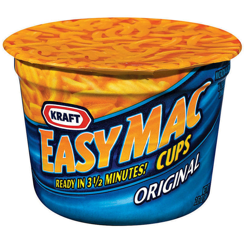 Kraft Easy Mac Original Microwave Single Serve Dinners, 2.05 Oz, Box Of 10 (Min Order Qty 3) MPN:1641