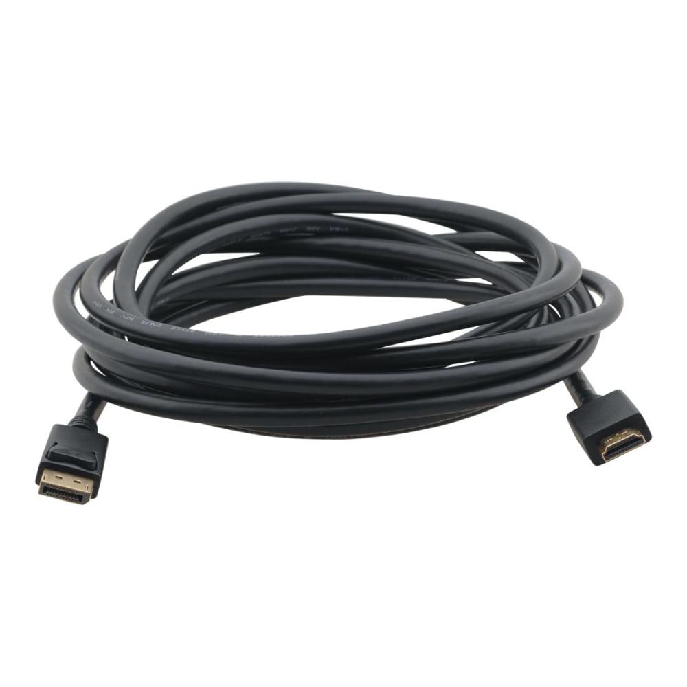 Kramer C-DPM/HM Series C-DPM/HM-10 - Adapter cable - DisplayPort male to HDMI male - 10 ft MPN:97-0601010
