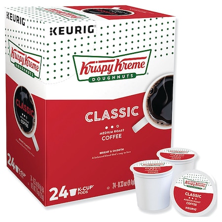 Coffee, Classic, Pod, Caffeinated, Ground, 7.92 oz, 24 PK MPN:6110