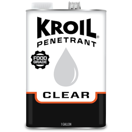 Penetrant, 1 gal, Aerosol Spray Can, Petroleum Distillates Base, 120 Degrees F Max Op Temp, H1- Food Grade, Colorless MPN:CKL011