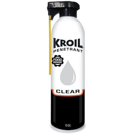 Penetrant, 13 oz, Aerosol Spray Can, Petroleum Distillates Base, 120 Degrees F Max Op Temp, H1- Food Grade, Colorless MPN:CKS132ST