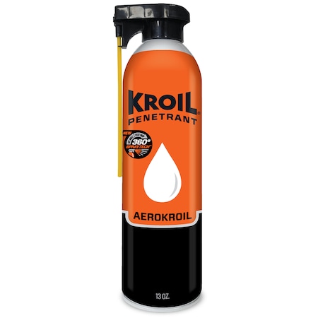 Penetrating Lubricant, 13 oz, Aerosol Spray Can, Petroleum Distillates Base, 270 Degrees F Max Op Temp, Not Rated, Red MPN:KS132ST