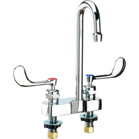 Krowne 14-546L - Medical & Lavatory Faucet with Rigid Gooseneck Spout 14-546L