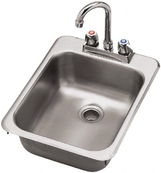 Drop-In Sink: 304 Stainless Steel MPN:HS-1317