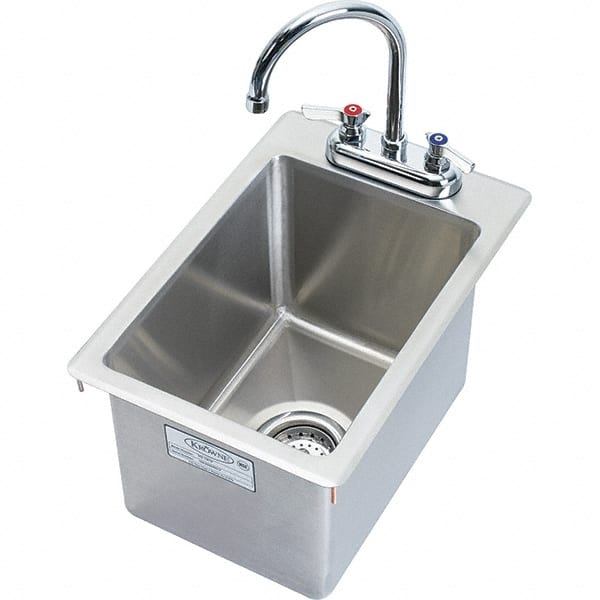Drop-In Sink: 304 Stainless Steel MPN:HS-1419