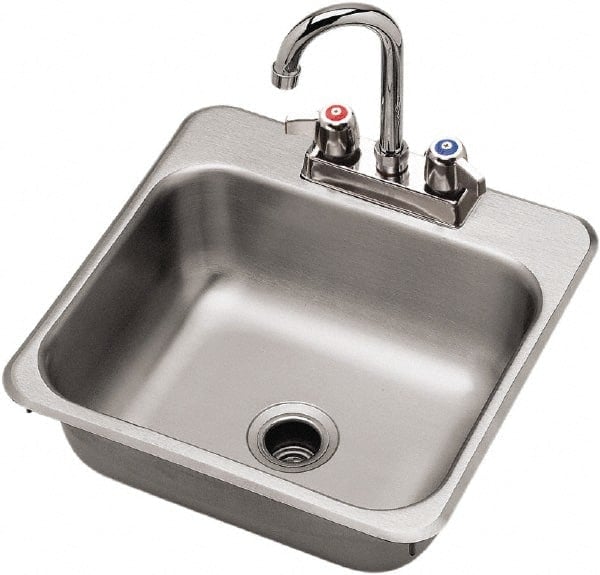 Drop-In Sink: 304 Stainless Steel MPN:HS-1515
