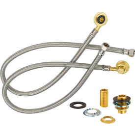 Krowne E-Z Install Flexible Water Line Kit with Mounting Hardware 21-445L