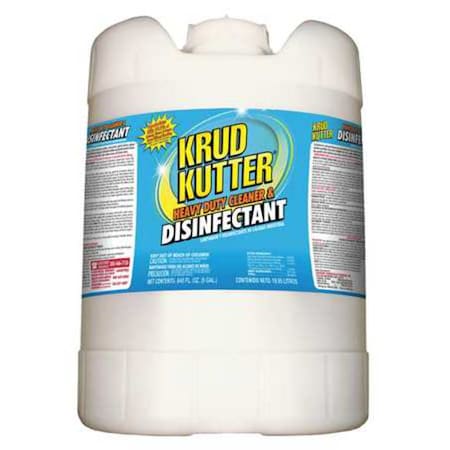 Cleaner and Disinfectant, Pail, 5 gal, Unscented MPN:DH05