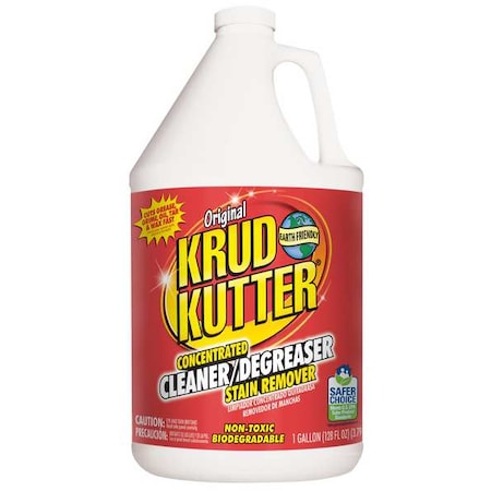 Cleaner/Degreaser Stain Remover, Jug, 1 gal, Concentrated, Water Based, Non Toxic MPN:KK012