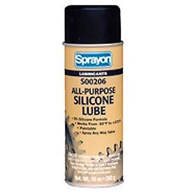 Sprayon LU206 All-Purpose Silicone Lubricant 10 oz. Aerosol Can - SC0206000 SC0206000 - Pkg Qty 12