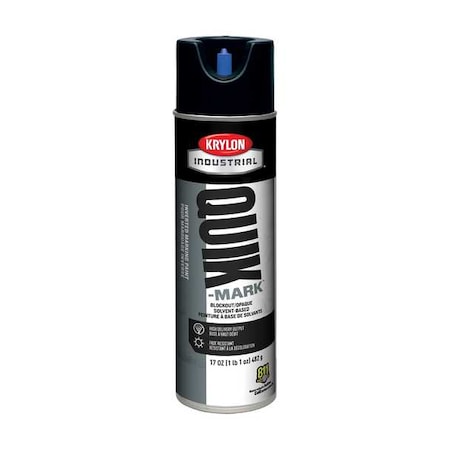Inverted Marking Paint, 17 oz., Asphalt Black, Solvent -Based MPN:A03550007