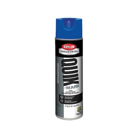 Inverted Marking Paint, 17 oz., Apwa Blue, Solvent -Based MPN:A03621007