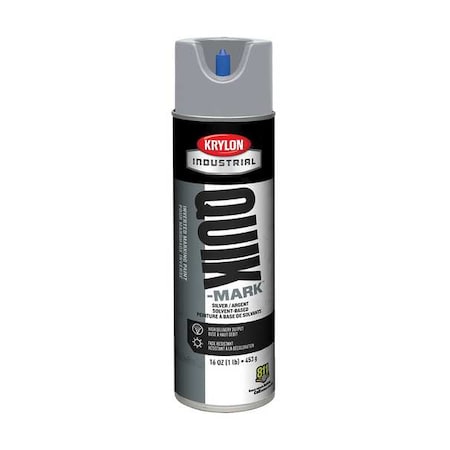 Inverted Marking Paint, 15 oz., Silver, Solvent -Based MPN:A03640007