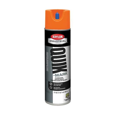 Inverted Marking Paint, 17 oz., Fluorescent Orange, Solvent -Based MPN:A03702007