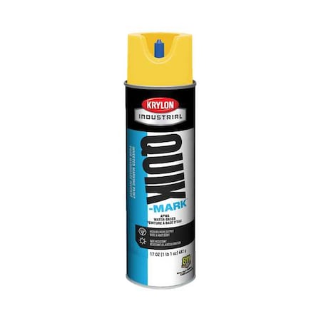 Inverted Marking Paint, 17 oz., Utility Yellow, Water -Based MPN:A03801004