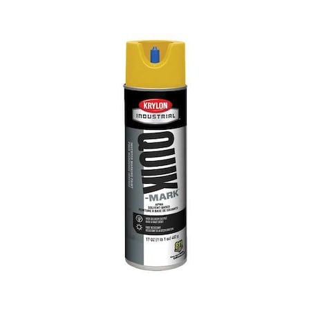 Inverted Marking Paint, 17 oz., Safety Yellow, Solvent -Based MPN:A03823007