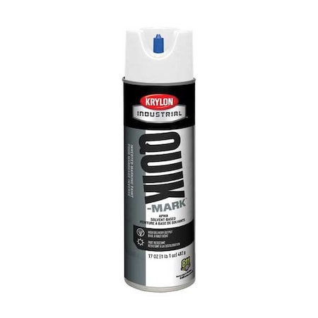 Inverted Marking Paint, 17 oz., Utility White, Solvent -Based MPN:A03900007