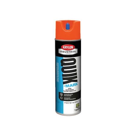 Inverted Marking Paint, 17 oz., Orange, Water -Based MPN:A03905004