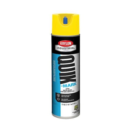 Inverted Marking Paint, 17 oz., High Visibility Yellow, Water -Based MPN:A03921004