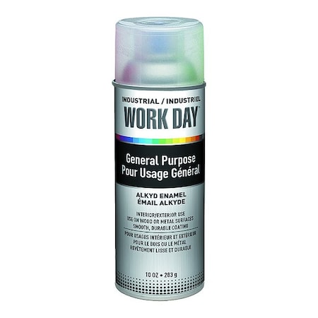 Spray Paint, Clear, Gloss, Solvent, 16 oz MPN:A04414007
