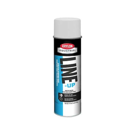 Athletic Field Striping Paint, 18 oz., Athletic White, Water -Based MPN:K00830508