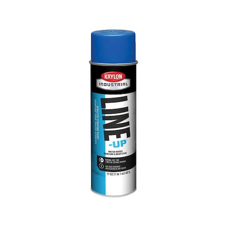 Athletic Field Striping Paint, 17 oz., Athletic Royal Blue, Water -Based MPN:K00830908