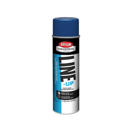 Athletic Field Striping Paint, 17 oz., Athletic Navy, Water -Based MPN:K00831308