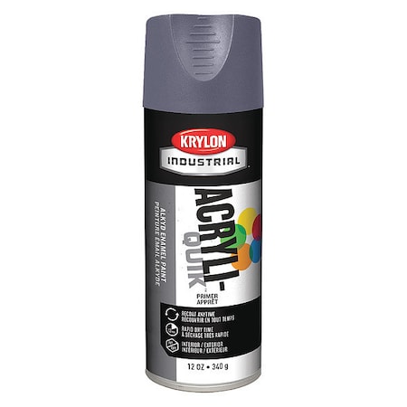 General Purpose Spray Primer . Platinum, 12 oz, Aerosol Can, Flat MPN:K01314A07