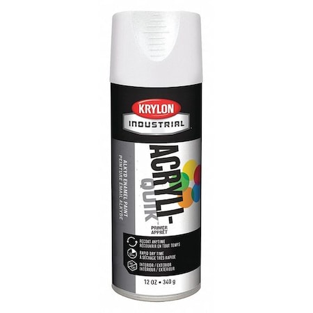 Spray Primer, White, Solvent, 12 oz. MPN:K01315A07