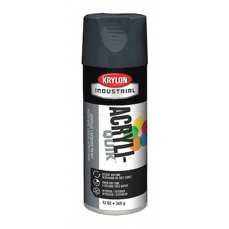 Spray Paint, Shadow Gray, Gloss, Solvent, 12 oz MPN:K01604A07