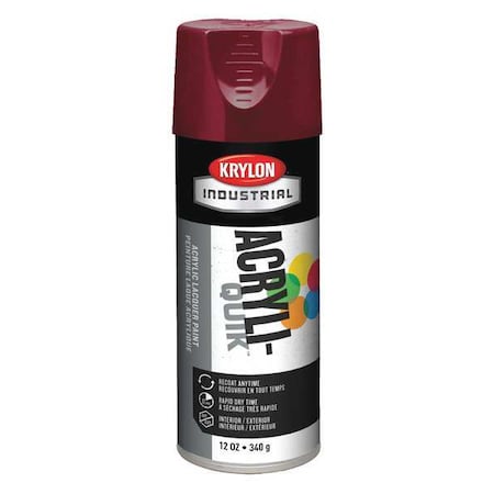 Spray Paint, Cherry Red, Gloss, Solvent, 12 oz MPN:K02101A07