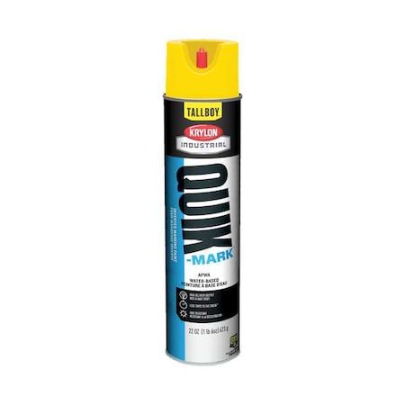 Inverted Marking Paint, 22 oz., Utility Yellow, Water -Based MPN:T03801004