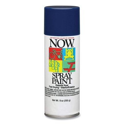 Now Spray Paint Gloss Royal Blue 9 OZ. MPN:I21207007