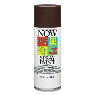 Now Spray Paint Gloss Cocoa Brown 9 OZ. MPN:I21208007