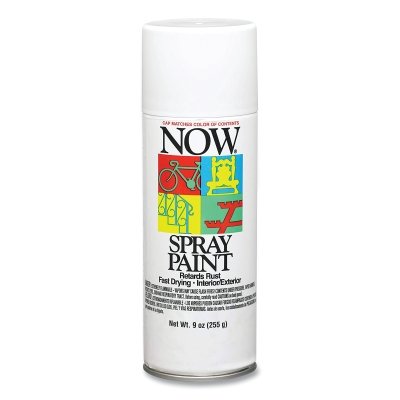 Now Spray Paint Gloss White 9 OZ. MPN:I21212007