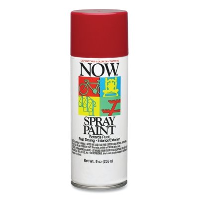 Now Spray Paint Gloss Wagon Red 9 OZ. MPN:I21217007
