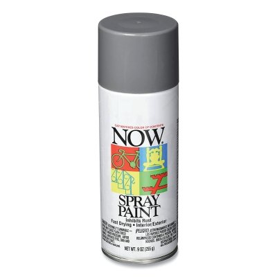 Now Spray Paint Gloss Machinery Gray 9 OZ. MPN:I21219007