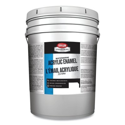 Waterborne Acrylic Enam Satin White Bs MPN:K000Z6671-20