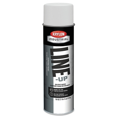 Line Up Pavement Striping Paint Hwy White 18OZ MPN:K00830008