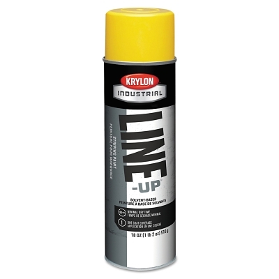 Line-Up Pavement Striping Paint Hwy Yellow 18OZ MPN:K00830108