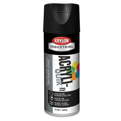 Black Primer Five Ball Industrial Spray Paint MPN:K01316A07