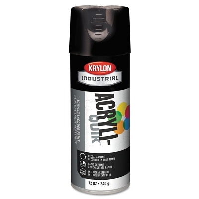 Gloss Black 5 Ball Interior/Exterior Spray Paint MPN:K01601A07