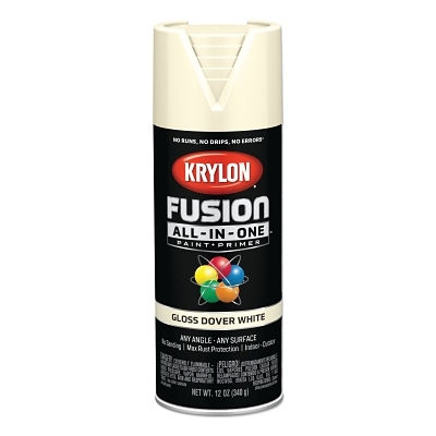Fusion All-In-One Glossdover White Spray Paint MPN:K02706007