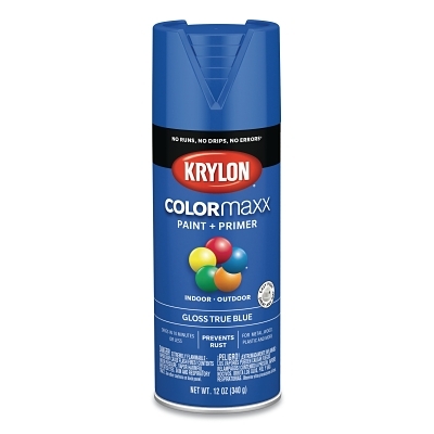 Colormaxx P+P Spray Paint Gloss True Blue 12OZ MPN:K05543007