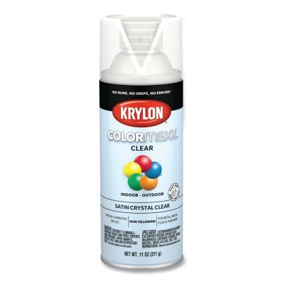 Colormaxx Acrylic Satin Crystal Clear 11 Oz MPN:K05562007
