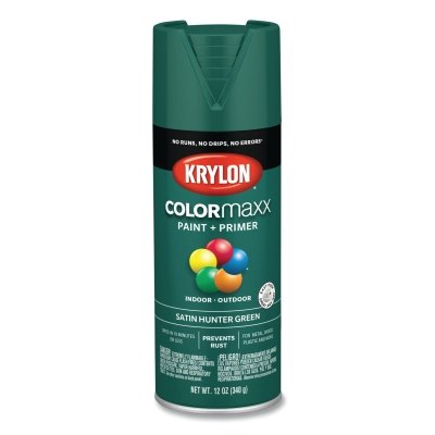 Colormaxx PAINT+PRIMER Satin Hunter Green 12OZ MPN:K05563007