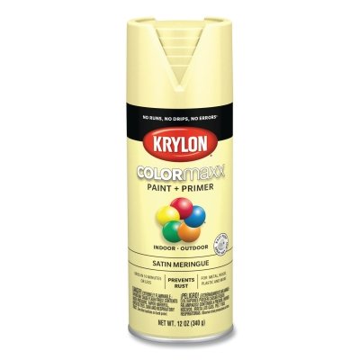 Colormaxx Paint + Primer Satin Meringue 12 Oz MPN:K05570007