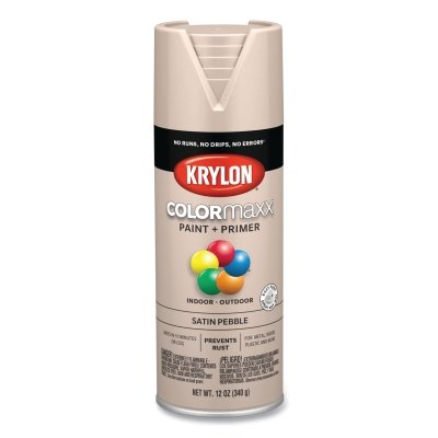 Colormaxx Paint + Primer Satin Pebble 12 OZ. MPN:K05572007